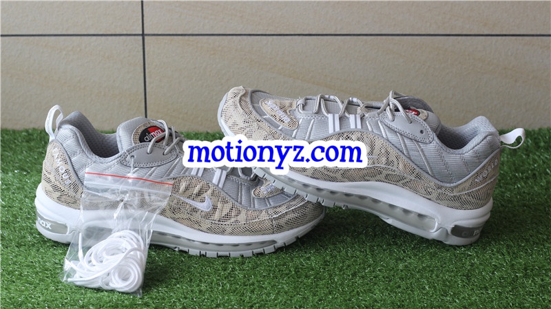 Nike Air Max 98 Supreme Snakeskin Pattern Yellow